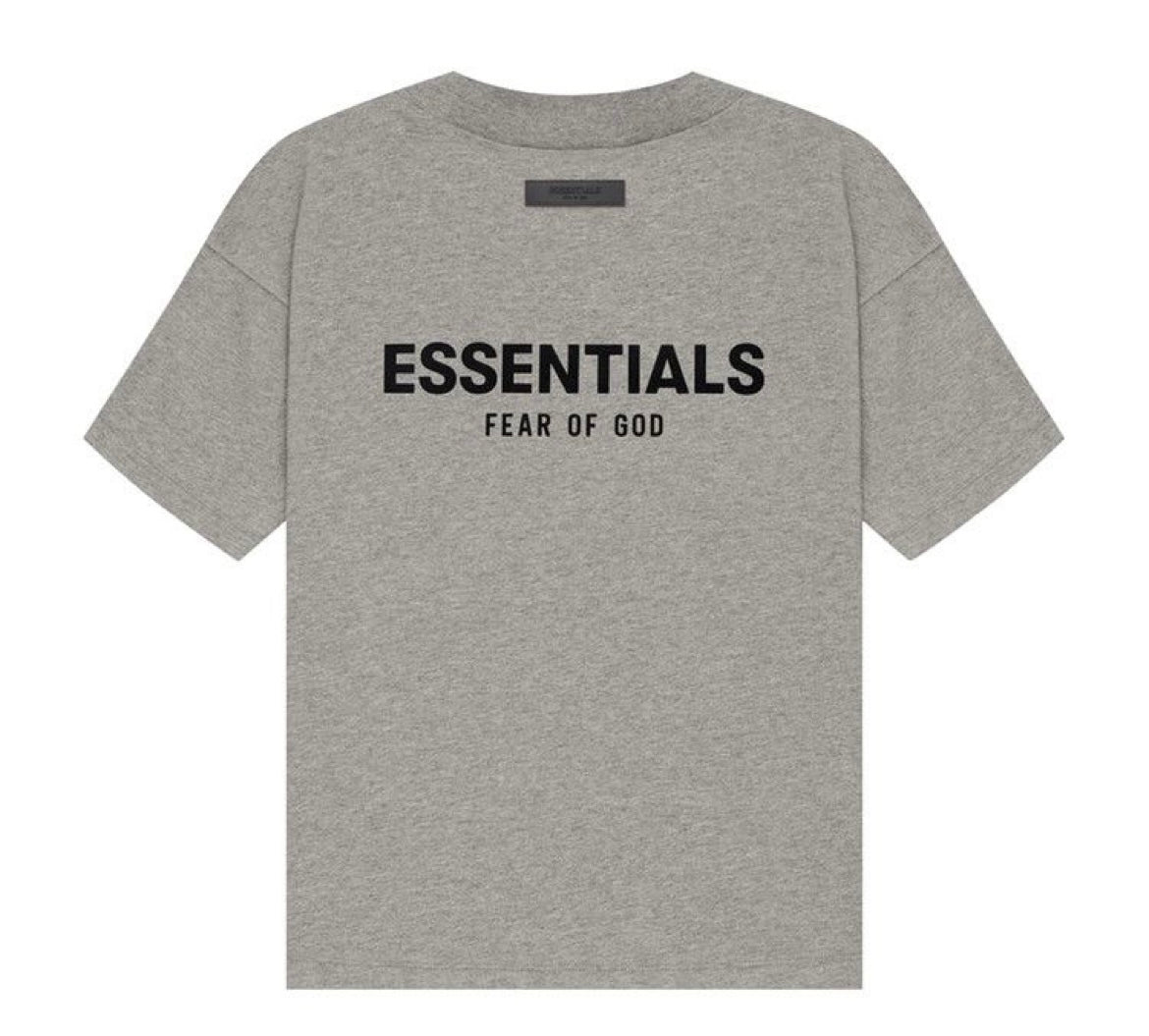 Essentials Dark Oatmeal Tee