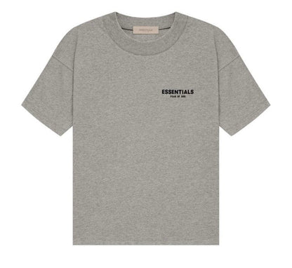 Essentials Dark Oatmeal Tee