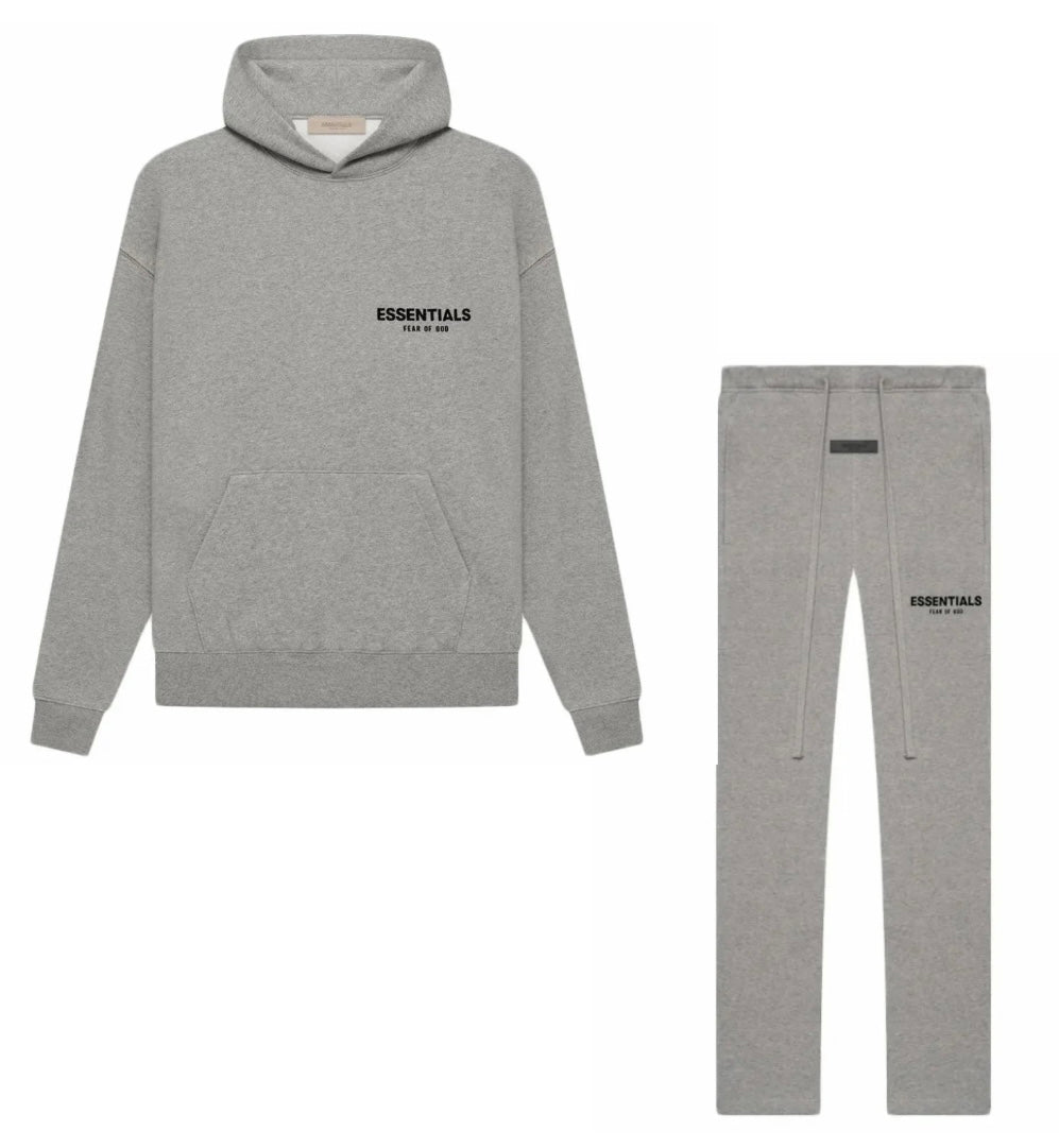 Essentials Relaxed Dark Oatmeal Set