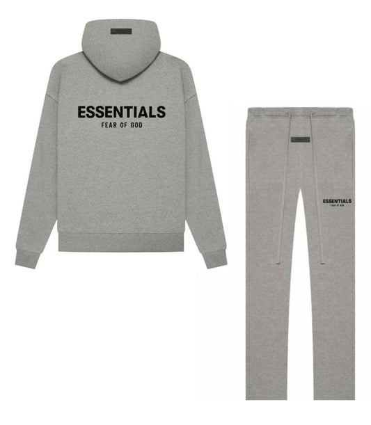Essentials Relaxed Dark Oatmeal Set