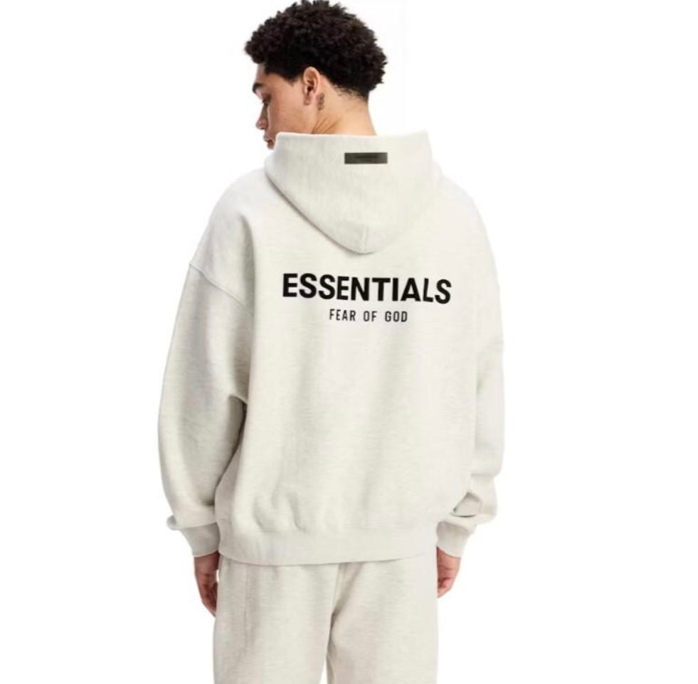ESSENTIAL HOODIE LIGHT OATMEAL