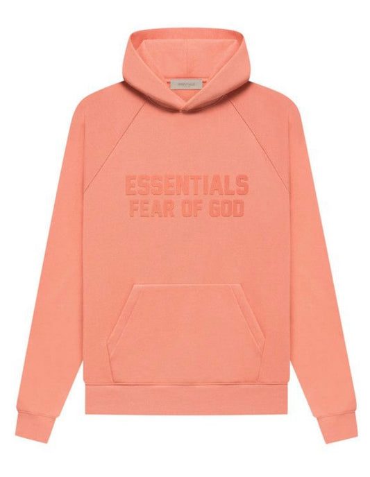 CORAL ESSENTIAL HOODIE